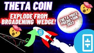 Theta Coin Explode From Broadening Wedge  Theta Price Prediction 2023 [upl. by Nolyaw]