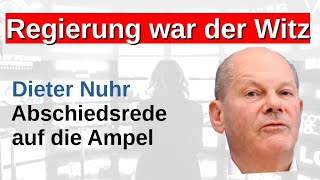 Dieter Nuhr Regierung ist der Witz Habeck Annalena Baerbock Lindner und Scholz machen Schluss [upl. by Alexei]