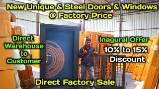 10 கடை பார்த்திட்டு நம்ம கடைக்கு வாங்க steeldoors windows தயாரிப்பு விலைக்கு 15 Discount [upl. by Socem]