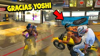 YOSHI AYUDA A ALFRED DE NAMELEZ VS CMK 😍  DovuX Life  GTA V Roleplay  dovuxlife [upl. by Amikehs]