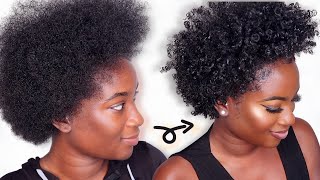 BEST WAY TO DEFINE YOUR 4A4B4C CURLS IN 2021 Natural Hair [upl. by Amsirac]