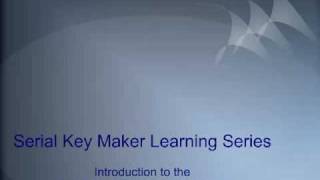 Introduction To Serial Key Maker User Interface v 4001 [upl. by Chad156]