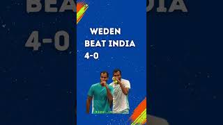 khelIN  Davis Cup 2024  INDIA VS SWEDEN  WORLD GROUP  INDIA LOST TO SWEDEN tennis daviscup [upl. by Aksoyn]