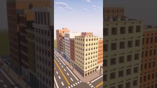 Minecraft City Build  Downtown  Timelapse [upl. by Eedolem]