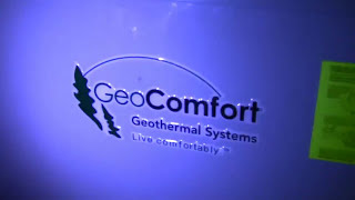 GeoComfort Geothermal 2 stage Heat Pump  GHT036B with a Honeywell VisionPro 8000 thermostat [upl. by Giacinta]