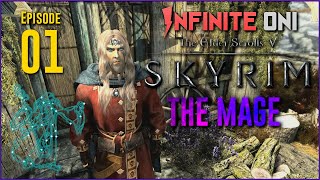 Oni Plays Skyrim  Pure Mage  Part 01 SurvivalModdedOrdinator [upl. by Thompson]