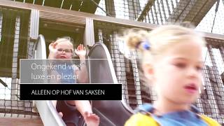 Luxe vakantiepark voor gezin in schoolvakantie 2019  Hof van Saksen Drenthe Nederland [upl. by Keely]