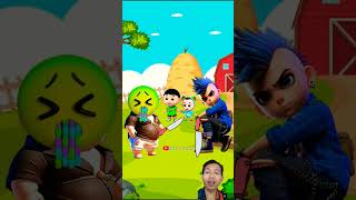 Jurus pemotong buah animasi cartoon short kartun funnycartoon [upl. by Zetram]