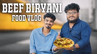 88 Rupees Beef Biryani In Royapettah  Gana Apelow amp Gana Francis  Food Vlog  Chikkom Media [upl. by Uzziel]