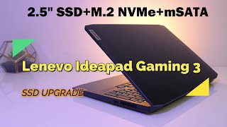 SSD Upgrade Lenovo Ideapad Gaming 3  How many SSD can you Install [upl. by Odidnac]