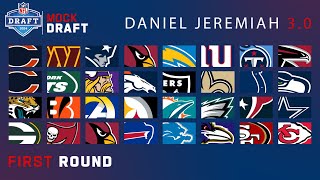 2024 FULL First Round Mock Draft Daniel Jeremiah 30 [upl. by Wiltshire722]