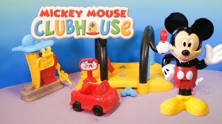 Unboxing the Mickey Mouse Car Wash and Gas Station with Paw Patrol [upl. by Nylaret]