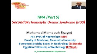 Secondary Hemolytic Uremic Syndrome 2ry HUS [upl. by Eriha622]