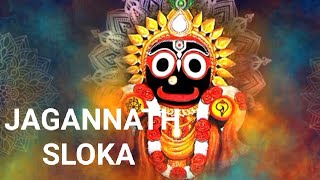 Jagannath Sloka  Kaliyuga Most Powerful Mantra Jai shree Jagannath [upl. by Enelime]