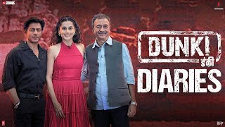 Dunki Diaries  Shah Rukh Khan l Rajkumar Hirani  Taapsee Pannu  21st December 2023 [upl. by Drareg868]