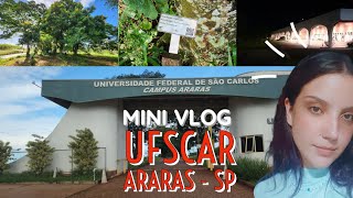 MINI VLOG ESPECIAL  UFSCar Araras SP  Studies Gene 📚🌱 [upl. by Violette]