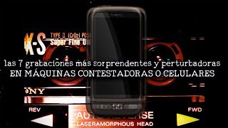 Las 7 grabaciones de voz más perturbadoras en contestadoras y celulares [upl. by Gyasi692]