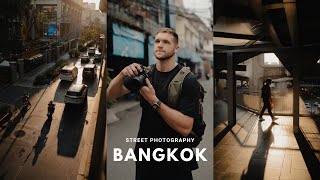 Street Photography in Bangkok with the Sony 35mm f14 GM [upl. by Sadiras125]