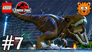 Dinosaures LEGO Jurassic Park Le Parc Jurassique en Français 7 [upl. by Dyal335]