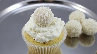 Kokos Cupcakes mit Raffaello [upl. by Ayoted]