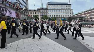 Royal Swedish Army Band plays WILLIAMS Superman March [upl. by Attenwahs]