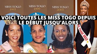 Miss Togo depuis 1995 jusquà 2022 [upl. by Elsie]