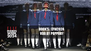 HOOKS  ELLE FASHION WEEK 2024 EFW2024  VDO BY POPPORY [upl. by Arekahs]