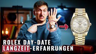 Diese 5 Dinge HASSE ich an der ROLEX DAYDATE [upl. by Berns64]