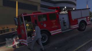 GTA 5  MISION 59°  quotCamion de Bomberosquot [upl. by Haiel]