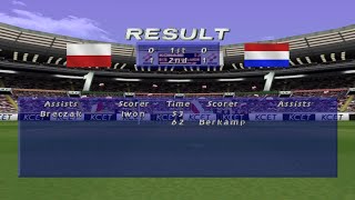 Poland VS Netherlands ISS Pro Evolution [upl. by Rimaa]