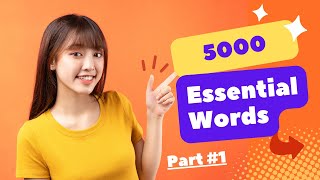 Unlock Success in English 5000 Essential Words  Part 1  Click and Transform [upl. by Wehttan926]