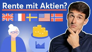 Altersvorsorge mit Aktien 5 Beispiele aus dem Ausland [upl. by Papp734]