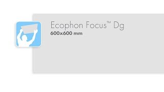 Ecophon Focus™ Dg 600x600 mm installation [upl. by Erusaert]