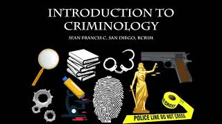 CRIMINOLOGICAL RESEARCH by the Professor [upl. by Suh]