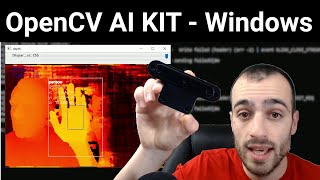 Install and Run Opencv AI Kit OAKD on Windows [upl. by Archie]