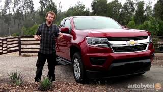 2015 Chevrolet Colorado MidSized Pickup Truck Test Drive Video Review [upl. by Huff]