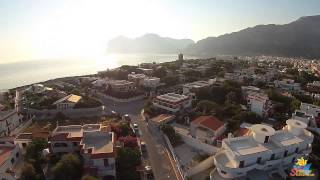 Isola delle Femmine Palermo Lungomare Riprese aeree Drone e Isolotto [upl. by Sarat]