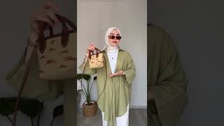 🤍 hijabfashion foryou easyhijabtutorial couple shortsvideo fyp [upl. by Gothar241]