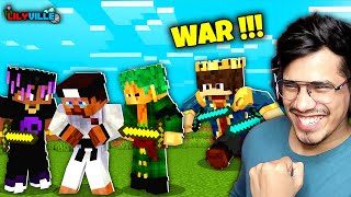 I Am Ready For The WAR In LILYVILLE 😱 MINECRAFT [upl. by Onateyac]