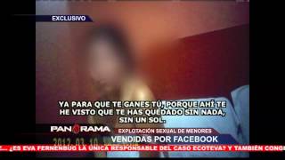 Vendidas por Facebook explotación sexual de menores por delivery [upl. by Nnylecoj]