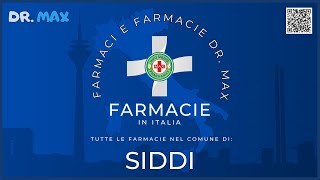 ⚕️Farmacie a SIDDI in Provincia di MEDIO CAMPIDANO  Regione SARDEGNA  👔 Dr MAX [upl. by Chemush]