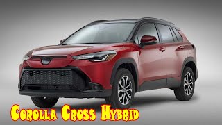 2024 toyota corolla cross hybrid se review  2024 toyota corolla cross hybrid xse vs se  4wd [upl. by Pratte983]