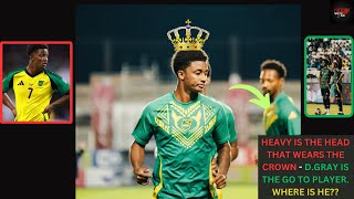 DEMARAI GRAY STRUGGLING WITH BEING 1 OPTION FOR REGGAE BOYZ [upl. by Rusticus]