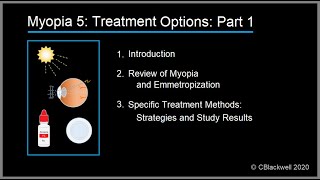 Myopia 5 Preventing Myopia Treatment Methods Part 1 How They Work [upl. by Merriman802]