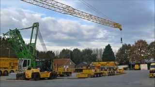 LiebHerr LTM 400 ton kraan deel 3 [upl. by Meeharb]