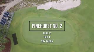 Pinehurst No 2  Hole 2 [upl. by Kenley]