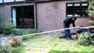 Original Gutter Cleaning System Clarke 30 [upl. by Eceinej]