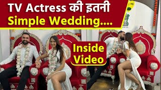 TV Actress Krissann Barretto Nathan karamchandani Wedding Inside Videoइतनी Simple WeddingBoldsky [upl. by Maibach456]