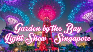 Supertree Grove Light Show  Garden by the Bay Singapore [upl. by Audun]