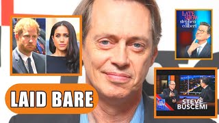 Steve Buscemi EXPOSED shocking Secret on Sussex Marriage At Late Night Show With Stephen Colbert [upl. by Nered]